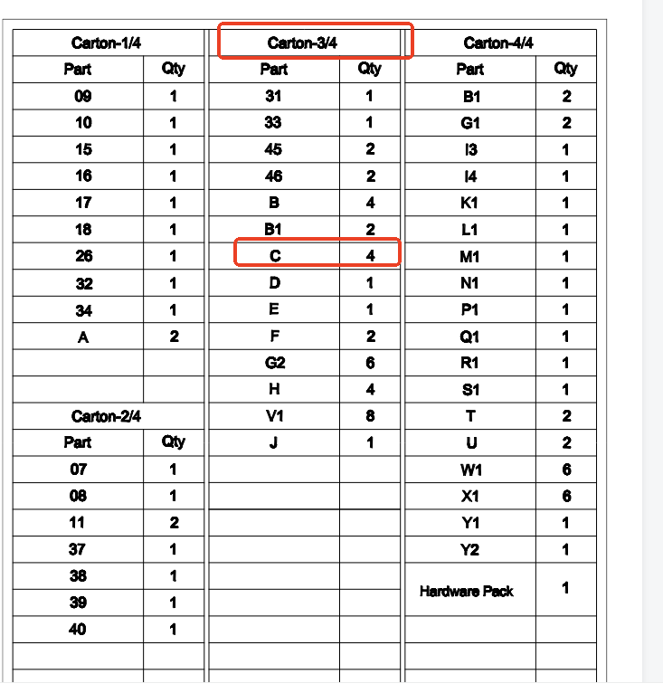 SHENZHEN-A08 Replacement part (Model #C,4quantity)