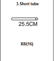 Meetsunny K18 Replacement Parts -Short tube #03