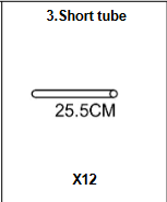 Meetsunny K19 Replacement Parts - Model 3 #Short tube