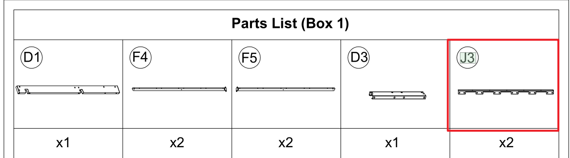 Meetsunny A63 Replacement Parts - Model #J3