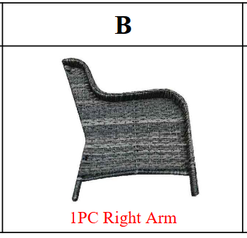 Meetsunny M79 Replacement Parts - Right Arm (Model #B)