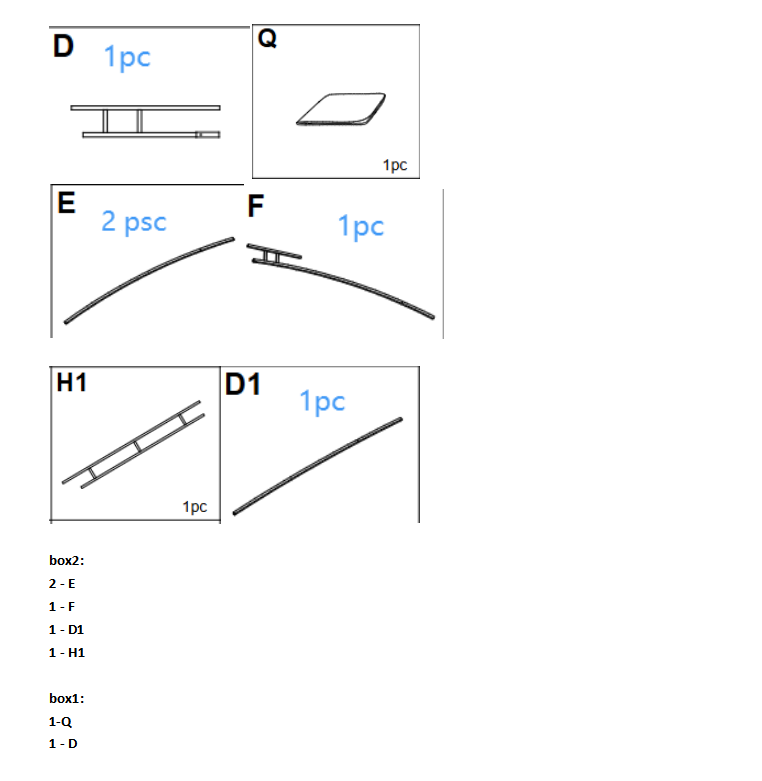 J20J22J23 10'x20' Canopy Accessories