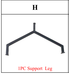 Meetsunny M32 Replacement Parts - Support Leg (Model# H)