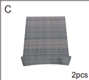 Meetsunny P07 Replacement Parts -  Seat Panel (Model #C)
