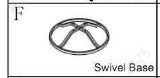 M81 PATIO WICKER SWIVEL ROCKER Accessories