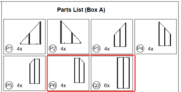 A30/A34 12'x14 Wood Gazebo Accessories