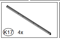 Meetsunny A04 Replacement Parts -Model #K17