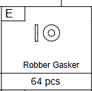 Meetsunny C35 Replacement Parts -Robber Gasker(Model #E)