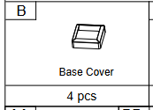 Meetsunny C35 Replacement Parts - Base Cover(Model #B)