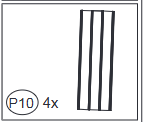 Meetsunny A17 Replacement Parts -  (Model #P10)