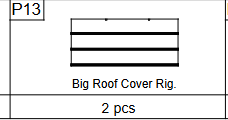 Meetsunny C35 Replacement Parts -Big Roof Cover Rig(Model #P13)