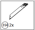 Meetsunny A77 Replacement Parts - Model（#H4)