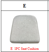 Meetsunny MA06-B7 Replacement Parts - Seat Cushion (Model #E)