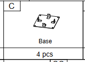 Meetsunny C35 Replacement Parts -Base(Model #C)