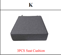 Meetsunny MA12-1 Replacement Parts - Seat Cushion*1PC (Model #K)