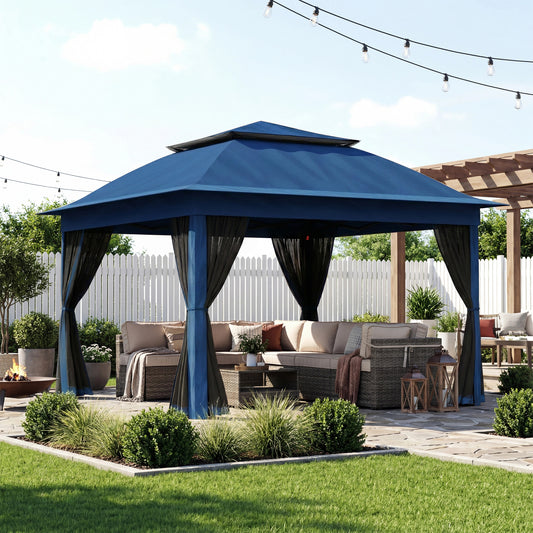 11 ft x 11 ft Pop Up Canopy with Netting
