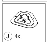 Meetsunny Replacement Parts: Double Roof Hardtop Gazebo Series A44, Model: A44, Part Number: #J