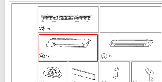 Meetsunny Replacement Parts: Double Roof Hardtop Gazebo Series A44, Model: A44, Part Number: #M2