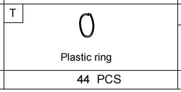 Meetsunny A31 Replacement Parts - Plastic ring (Model #T)