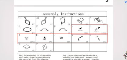 Meetsunny M01 Replacement Parts - Hardware Pack