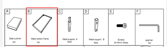 Meetsunny C05 Replacement Parts - Base (Model #B)