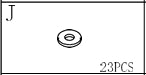 Meetsunny M01-1PK Replacement Parts - washers (Model #J)
