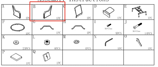 Meetsunny M72-NEW Replacement Parts - Right Arm (Model #B)