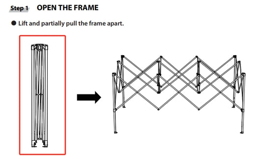 Meetsunny K04 Replacement Parts - Frame