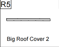 Meetsunny A35 Replacement Parts - Big Roof Cover 2 (Model #R5）