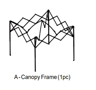Meetsunny J06 Replacement Parts - Canopy Frame (Model #A)
