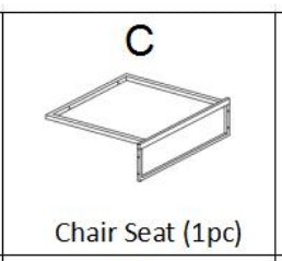 Meetsunny M28 Replacement Parts - Chair Seat (Model #C)