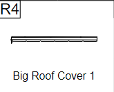 Meetsunny A35 Replacement Parts-Big Roof Cover 1 ( (Model #R4）