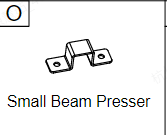 Meetsunny A35 Replacement Parts-Small Beam Presser ( (Model #O）