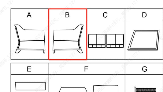 Meetsunny MA011 Replacement Parts - Right Arms (Model #B)