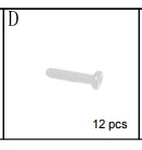 Meetsunny M61 Replacement Parts - screws (Model #D)