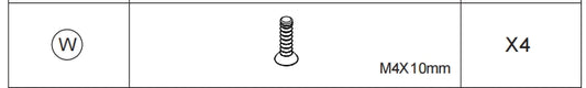 Meetsunny Z04 Replacement Parts - (Model #W)