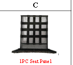 Meetsunny M64 Replacement Parts - Seat Panel (Model #C)