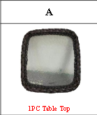 Meetsunny MA01-5 Replacement Parts - Table Top  (Model #A)