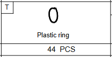Meetsunny A31 Replacement Parts -Plastic ring (Model #T)