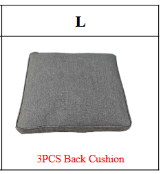 Meetsunny MA12-1 Replacement Parts - Back Cushion (Model #L)
