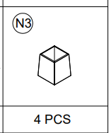 Meetsunny A15 Replacement Parts - (Model #Part N3)