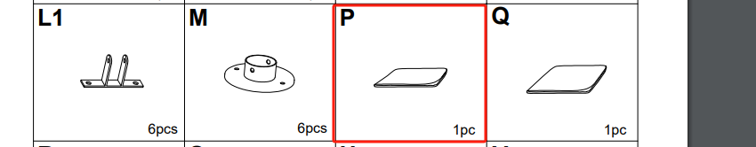 Meetsunny J22 Replacement parts - Model part( Red/#P)