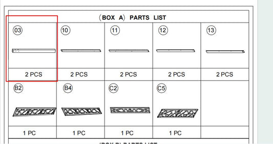 Meetsunny A15 Replacement Parts - (Model #3)
