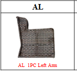 Meetsunny MA09-5 Replacement Parts - Left Arm (Model #AL)