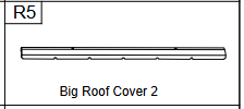 Meetsunny C35 Replacement Parts -Big Roof Cover 2(Model #R5)