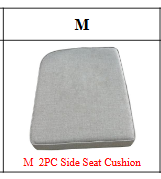 Meetsunny MA09-1 Replacement Parts - Side Seat Cushion (Model #M)