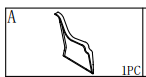 Meetsunny M72-NEW Replacement Parts - Left Arm (Model #A)