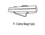 Meetsunny J01 Replacement Parts - Carry Bag (Model #F)