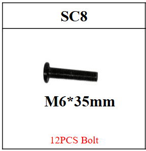 Meetsunny M67 Replacement Parts -Bolt (Model #SC8)