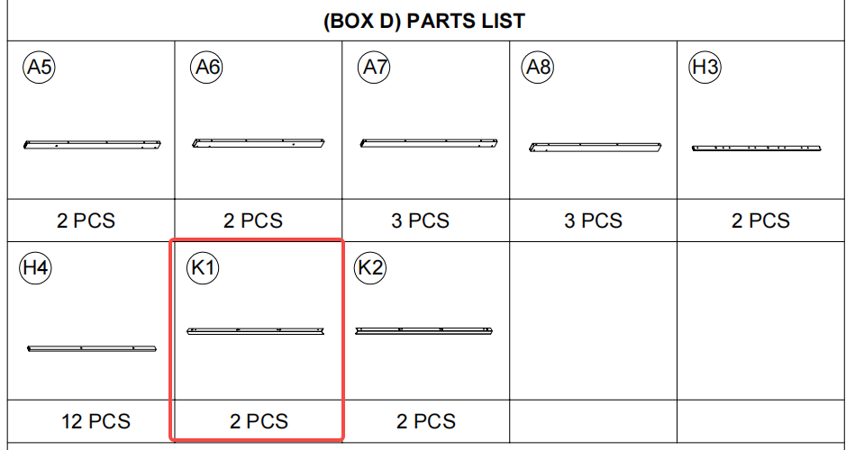 Meetsunny A15 Replacement Parts - (Model #K1)